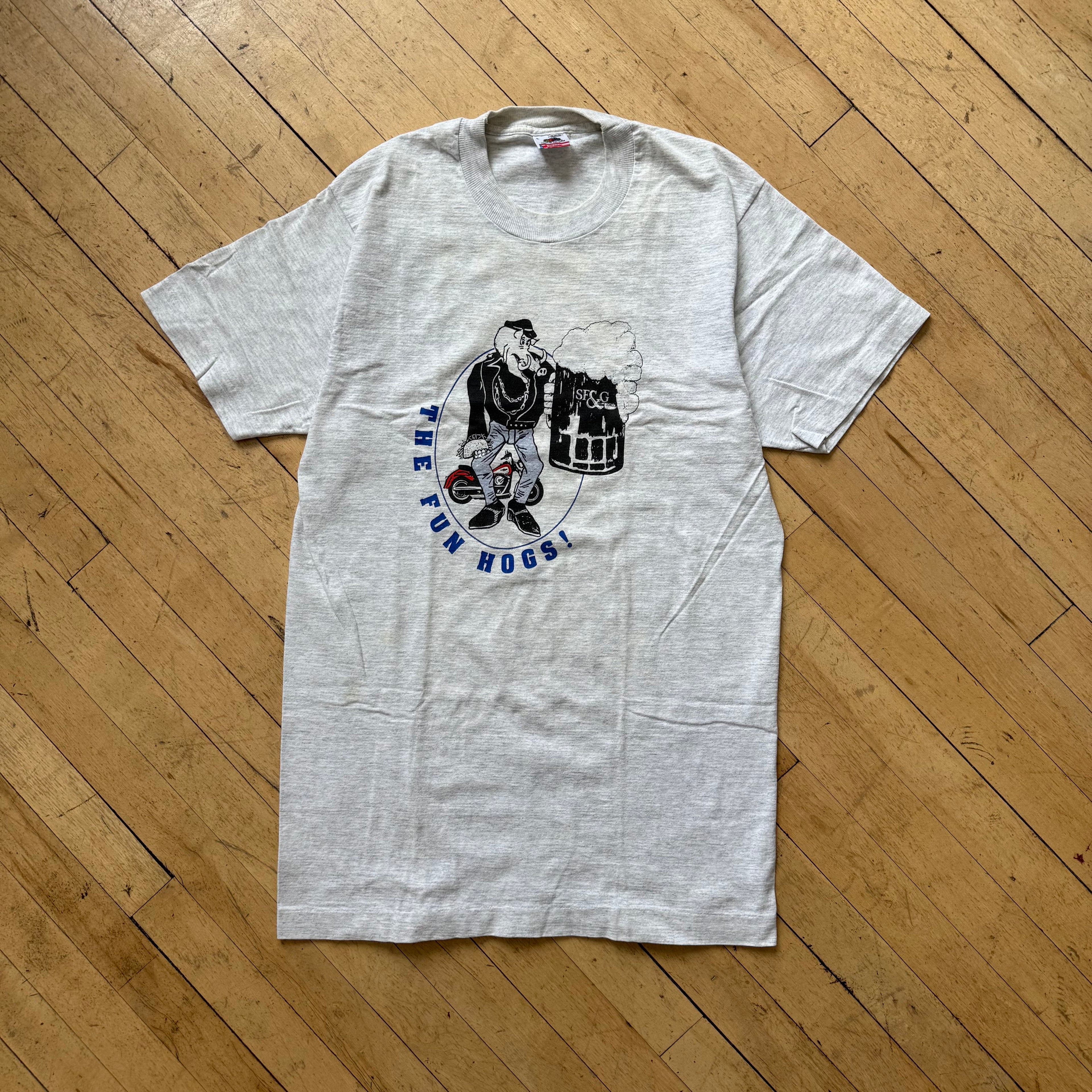 Vintage The Fun hogs T-shirt Sz L