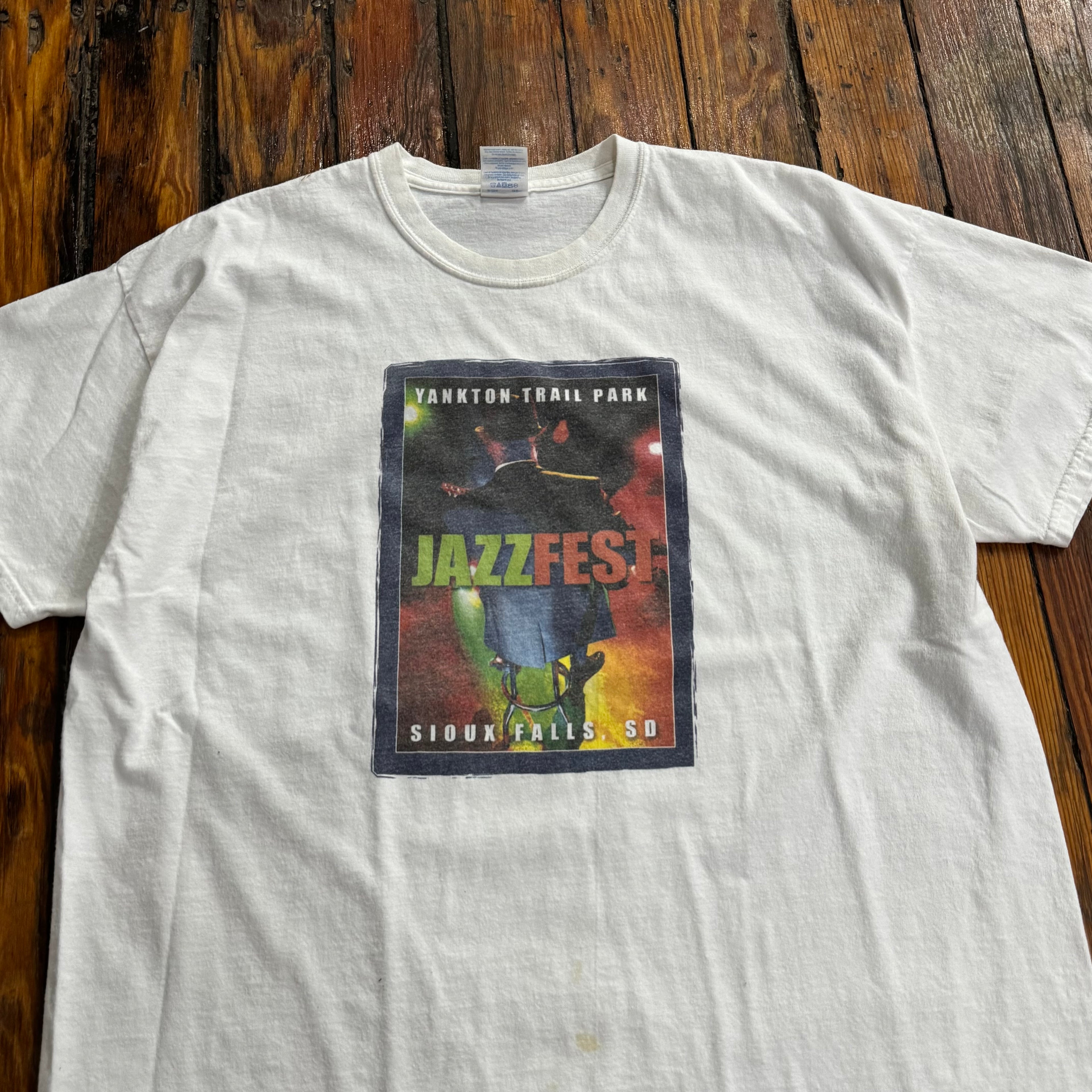 00s JaZz Fest Yankton Trails Sioux Falls T-shirt Sz XL