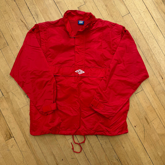 Vintage Umbro Red Zip-Up Jacket Sz XL