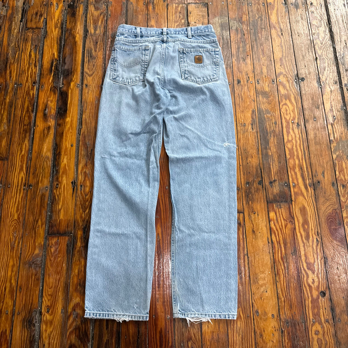 Vintage Carhartt Denim Jeans Sz 33x34