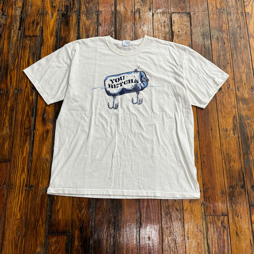 Vintage You Betcha Beer T-shirt Sz XL