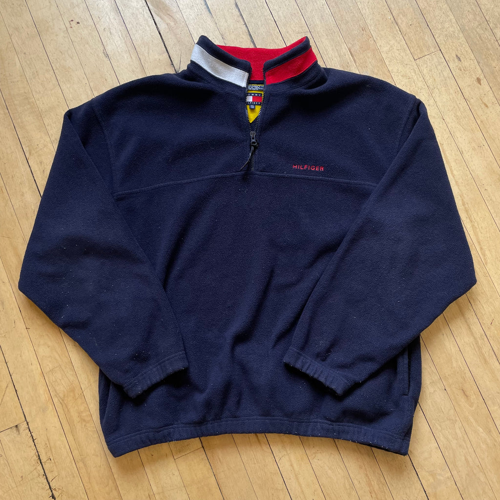 90s Tommy Hilfiger Fleece Jacket (XXL)