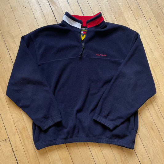 90s Tommy Hilfiger Fleece Jacket (XXL)