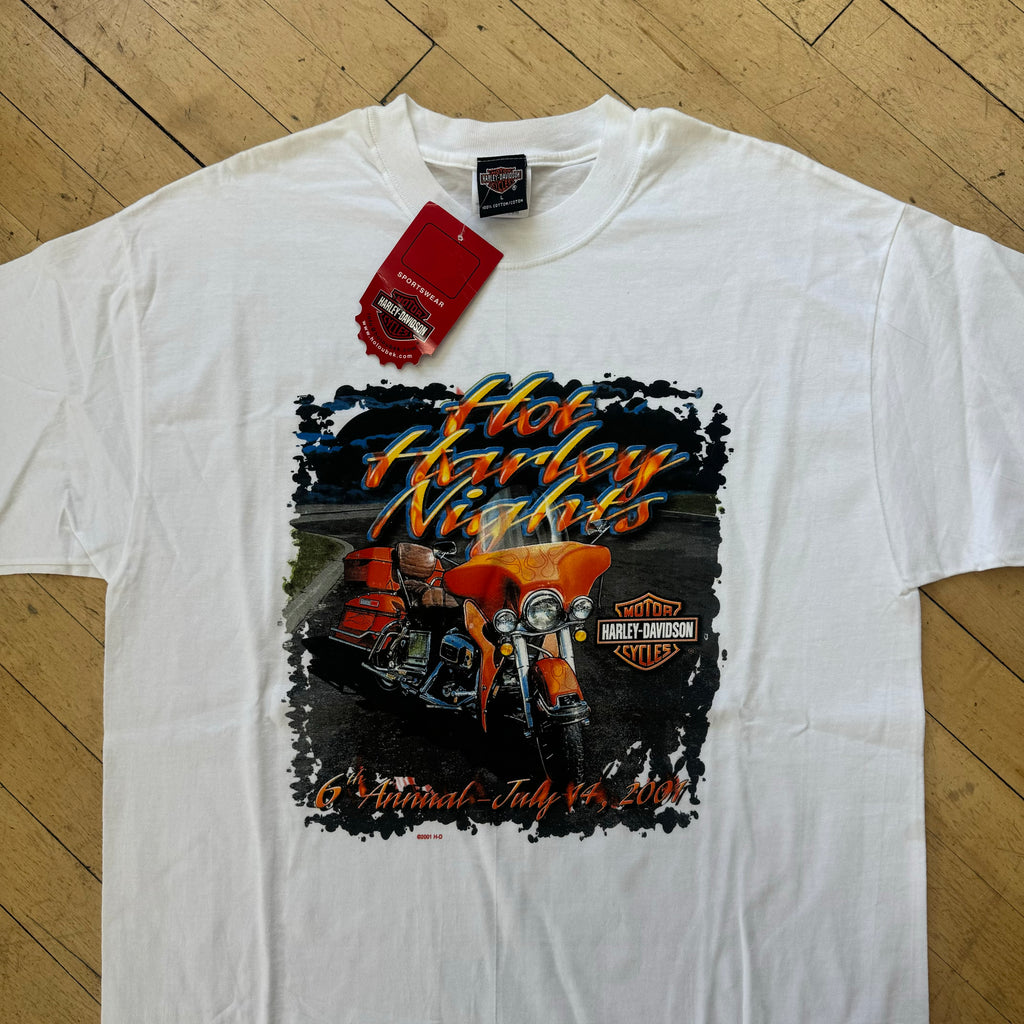 Hot Harley Nights Sioux Falls 01 T-shirt Sz L New