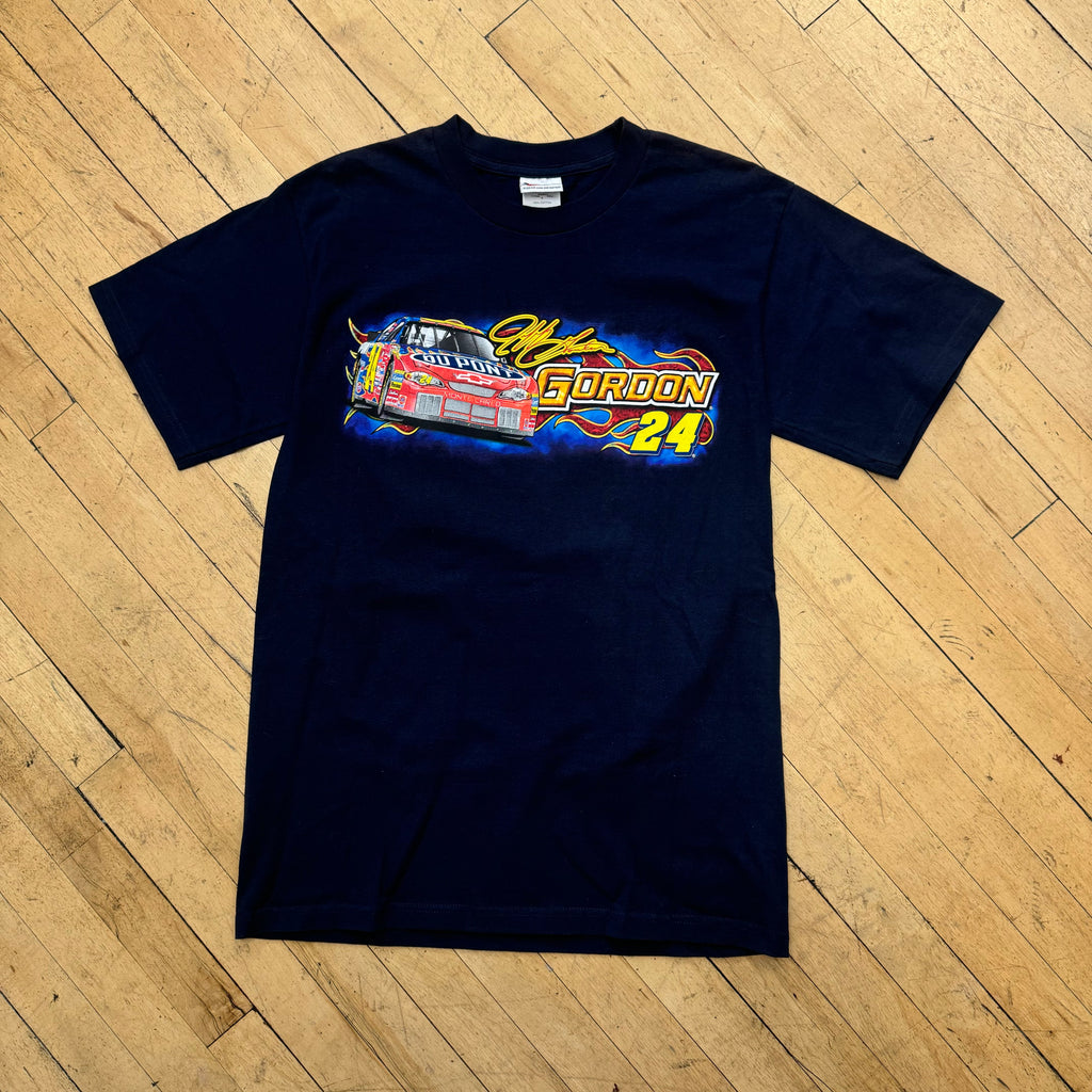 Vintage Jeff Gordon Nascar Fire to Win T-shirt Sz L