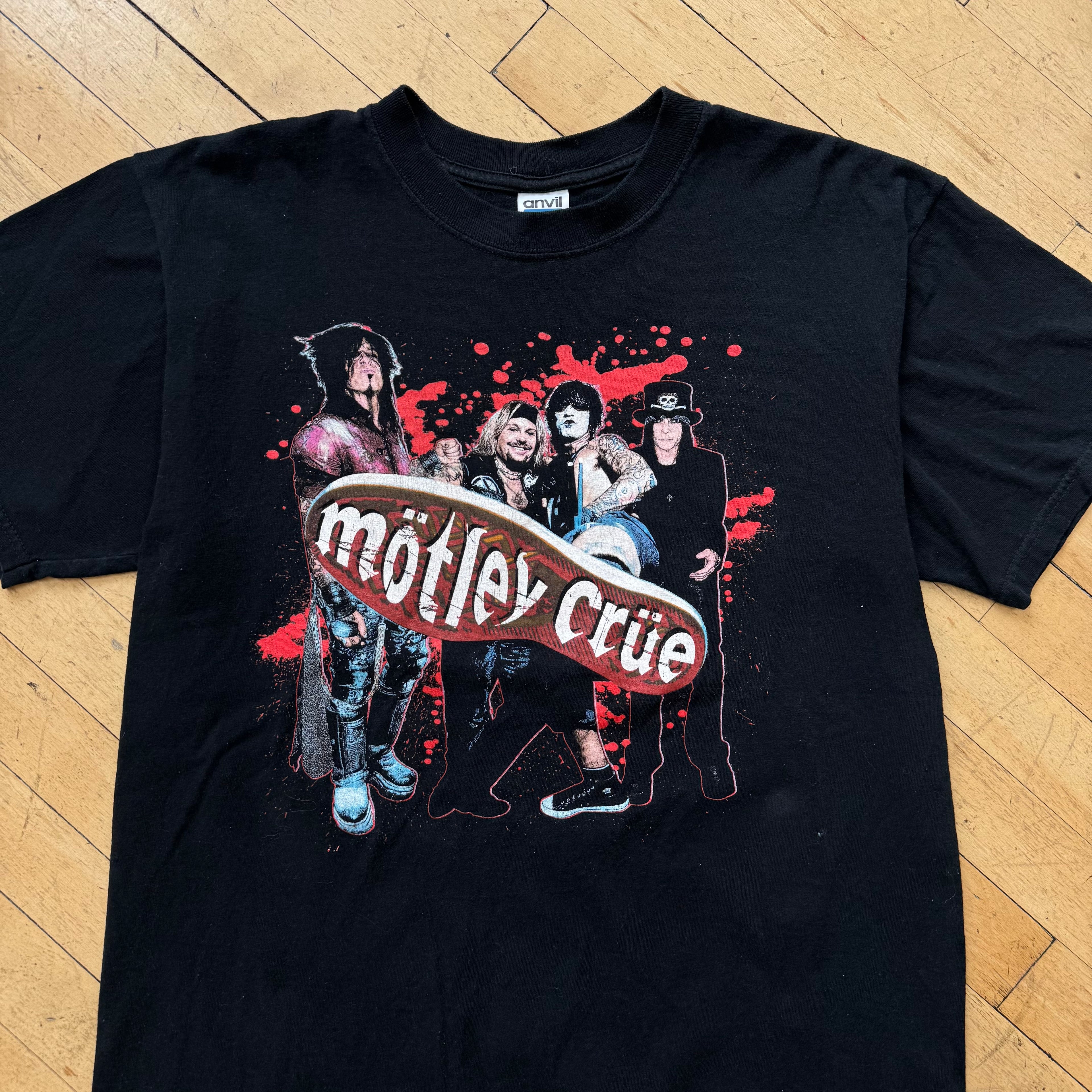Y2K Motley Crue Tour T-shirt Sz M