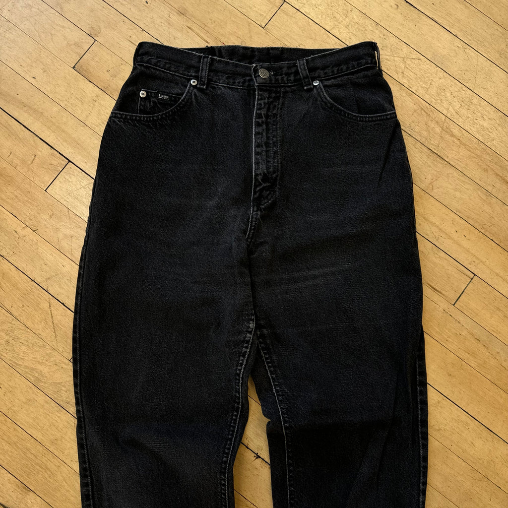 Vintage Women’s Lee Black Denim Jeans Sz 12