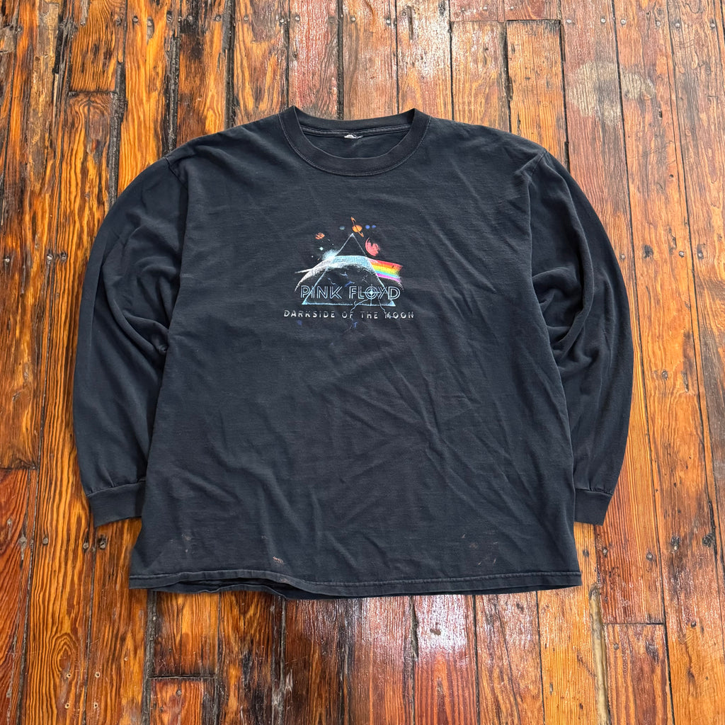 Vintage Pink Floyd Darkside of the Moon Long Sleeve T-shirt Sz XL