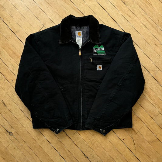 Vintage BLK Carhartt Detroit Jacket Sz XL