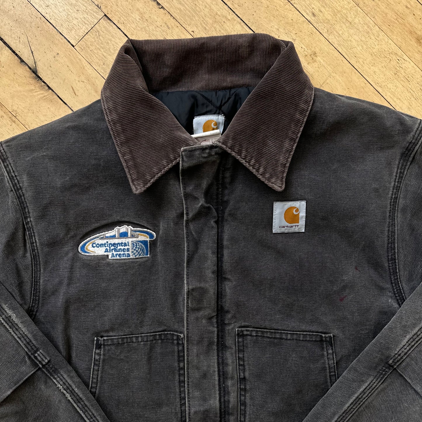 Vintage Faded Carhartt Workwear Jacket Sz L