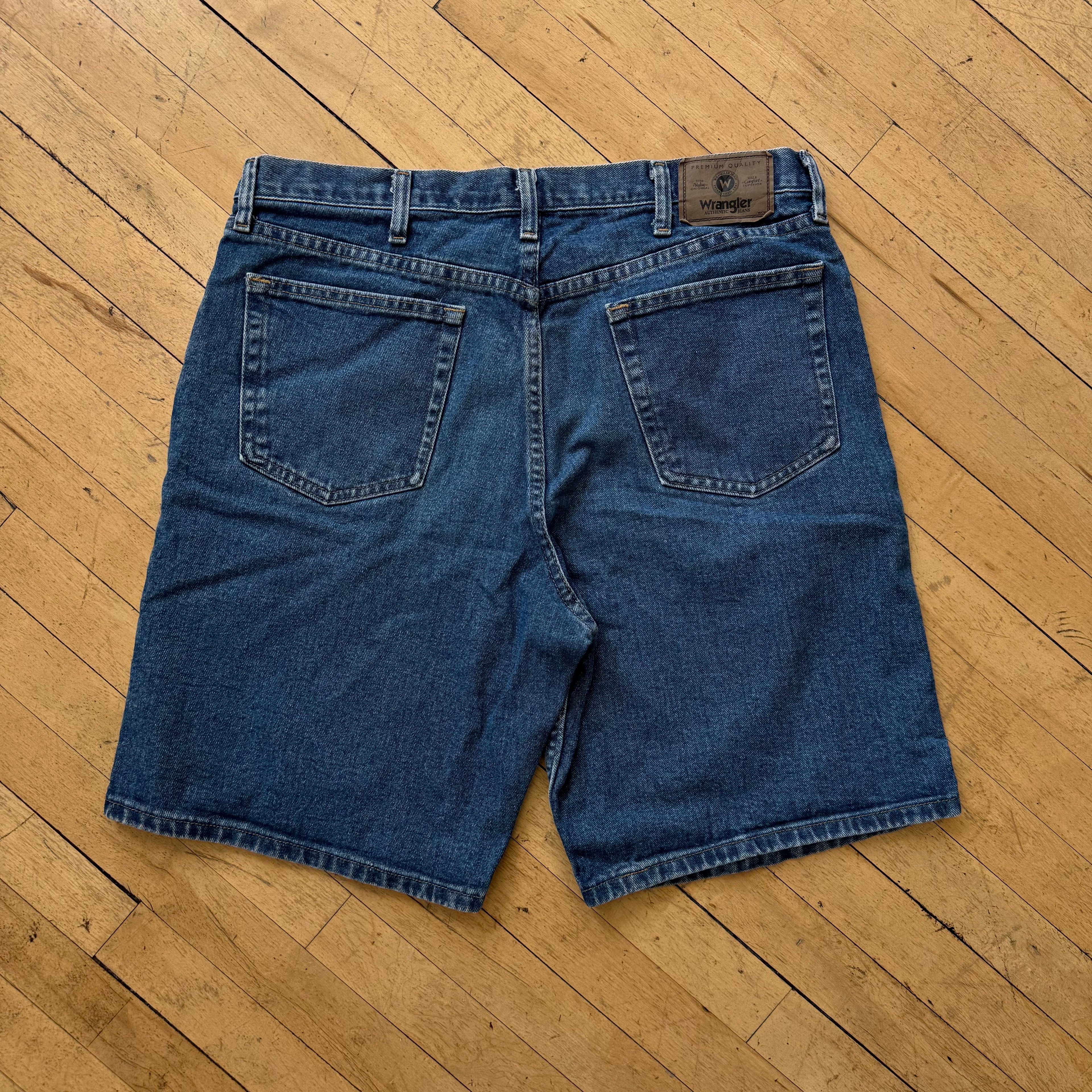Vintage Wrangler Denim Jean Shorts Sz 36