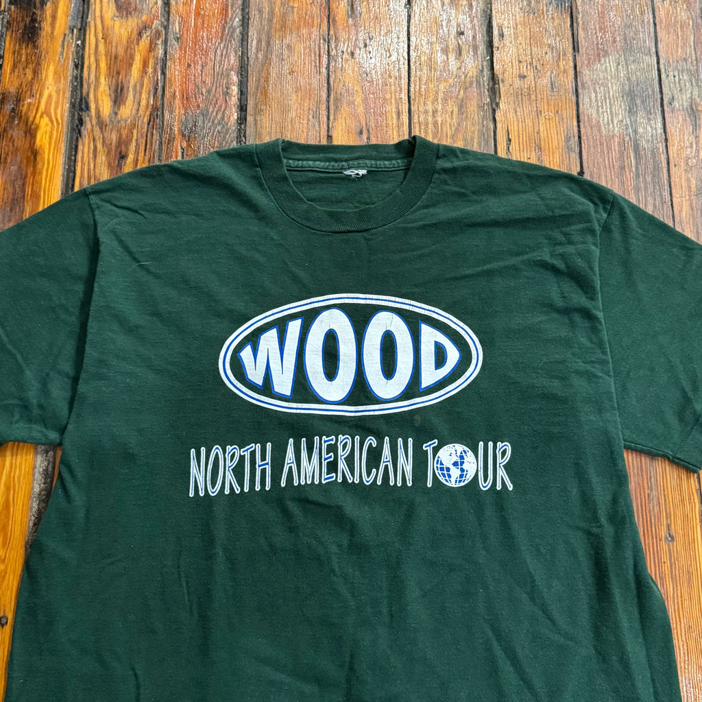 Vintage Wood North American Tour T-shirt Sz L