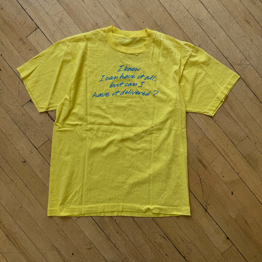 Vintage Virginia Slims Delivery T-shirt Sz L