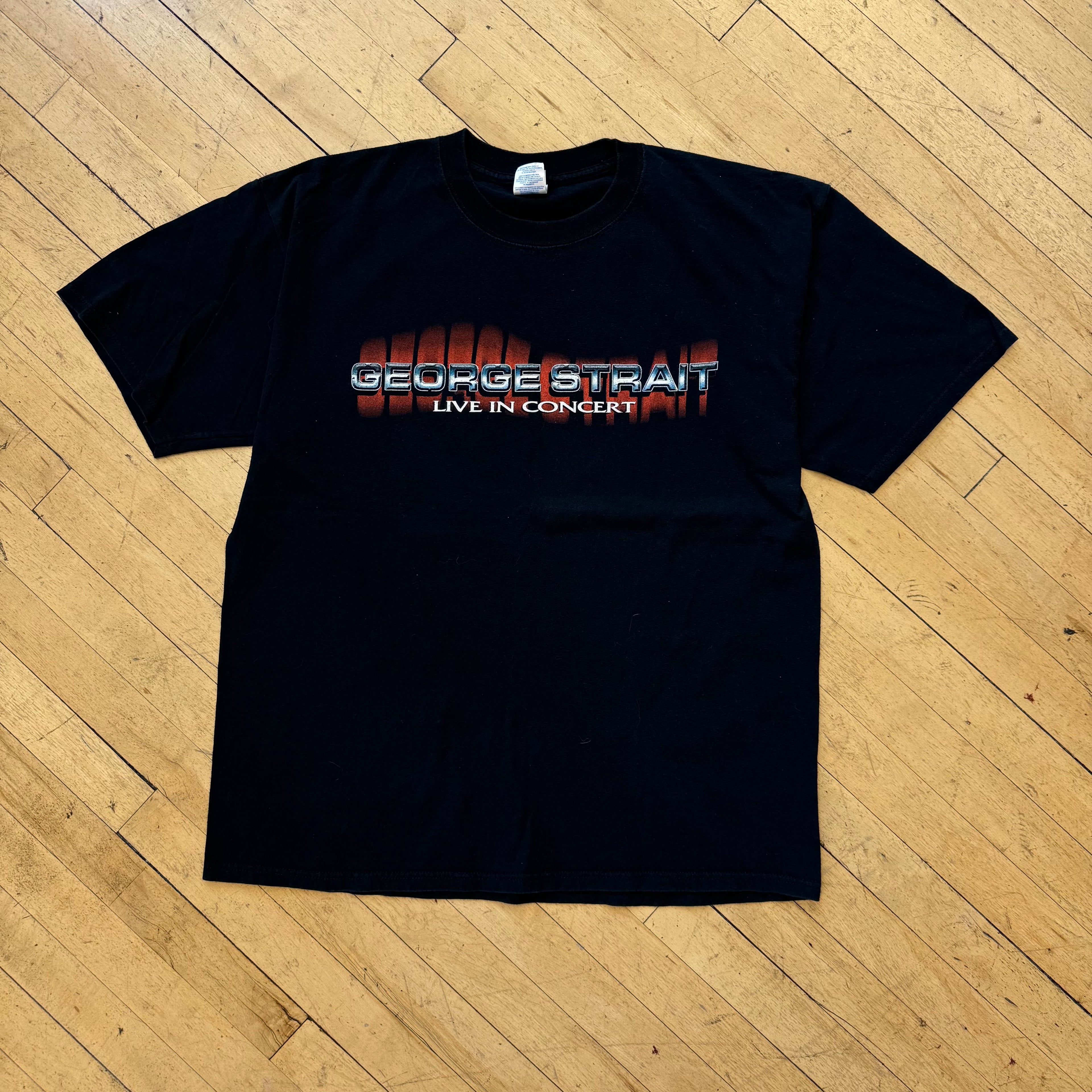 Vintage George Straight Concert T-shirt Sz XL