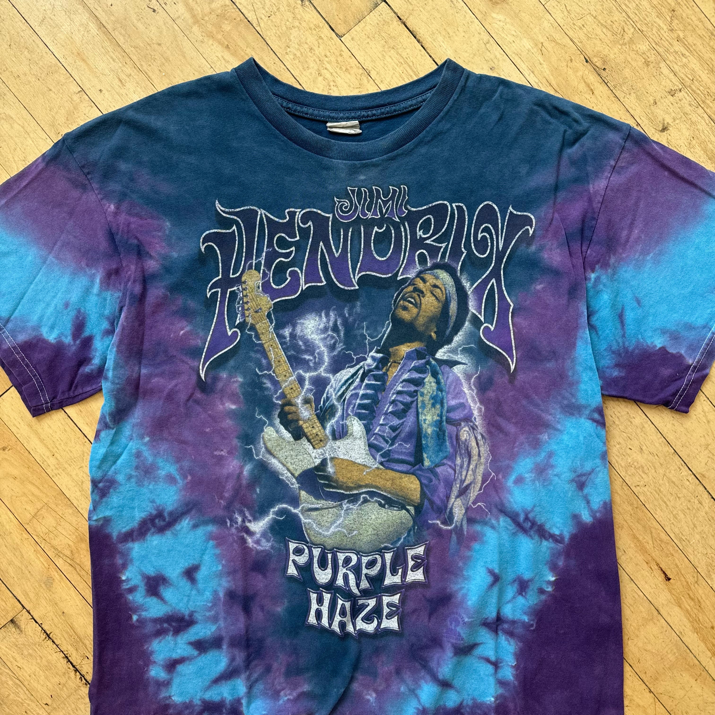 Y2K Jimmi Hendrix Purple Haze T-shirt Sz L