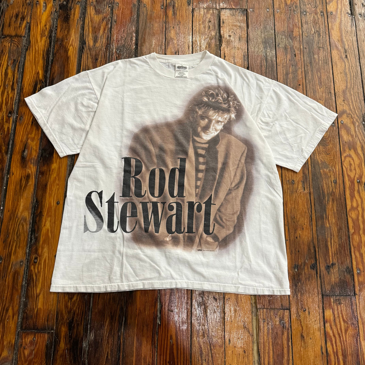 Vintage Rod Stewart Tour T-shirt Sz XL