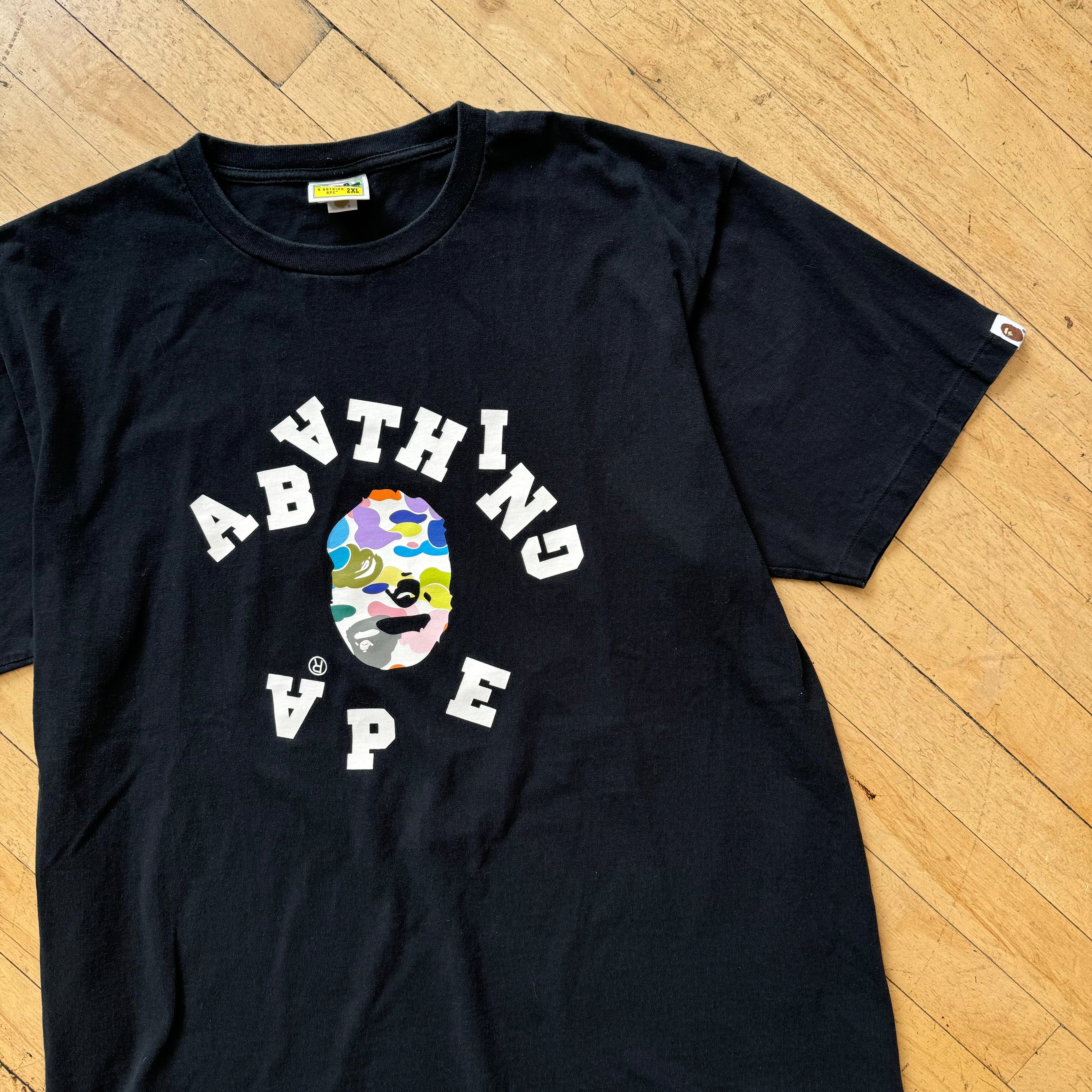 Bape ABC College T-shirt Sz XXL