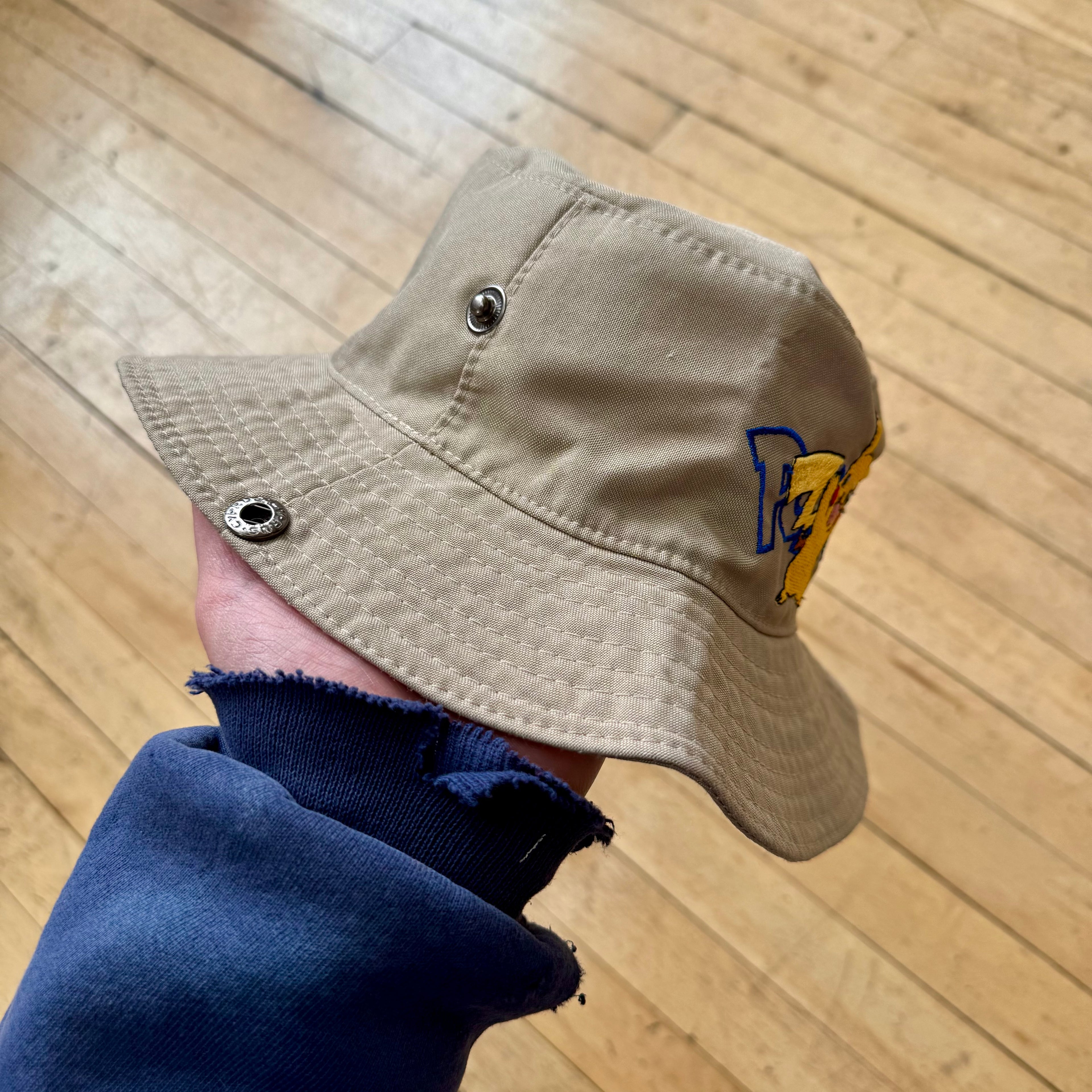 Y2K Pokémon Pikachu Bucket Hat