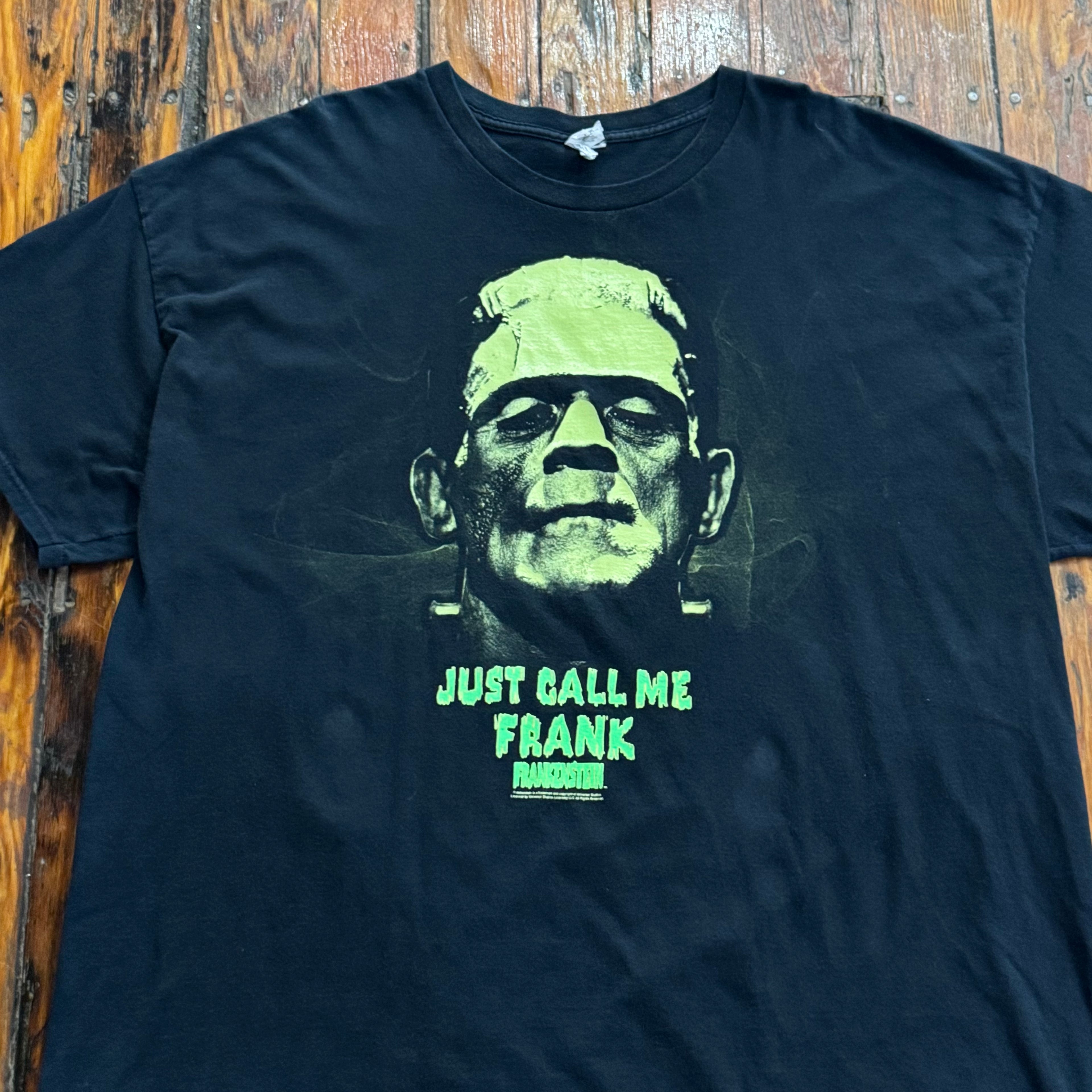 Vintage Just call me Frank T-shirt Sz XxL