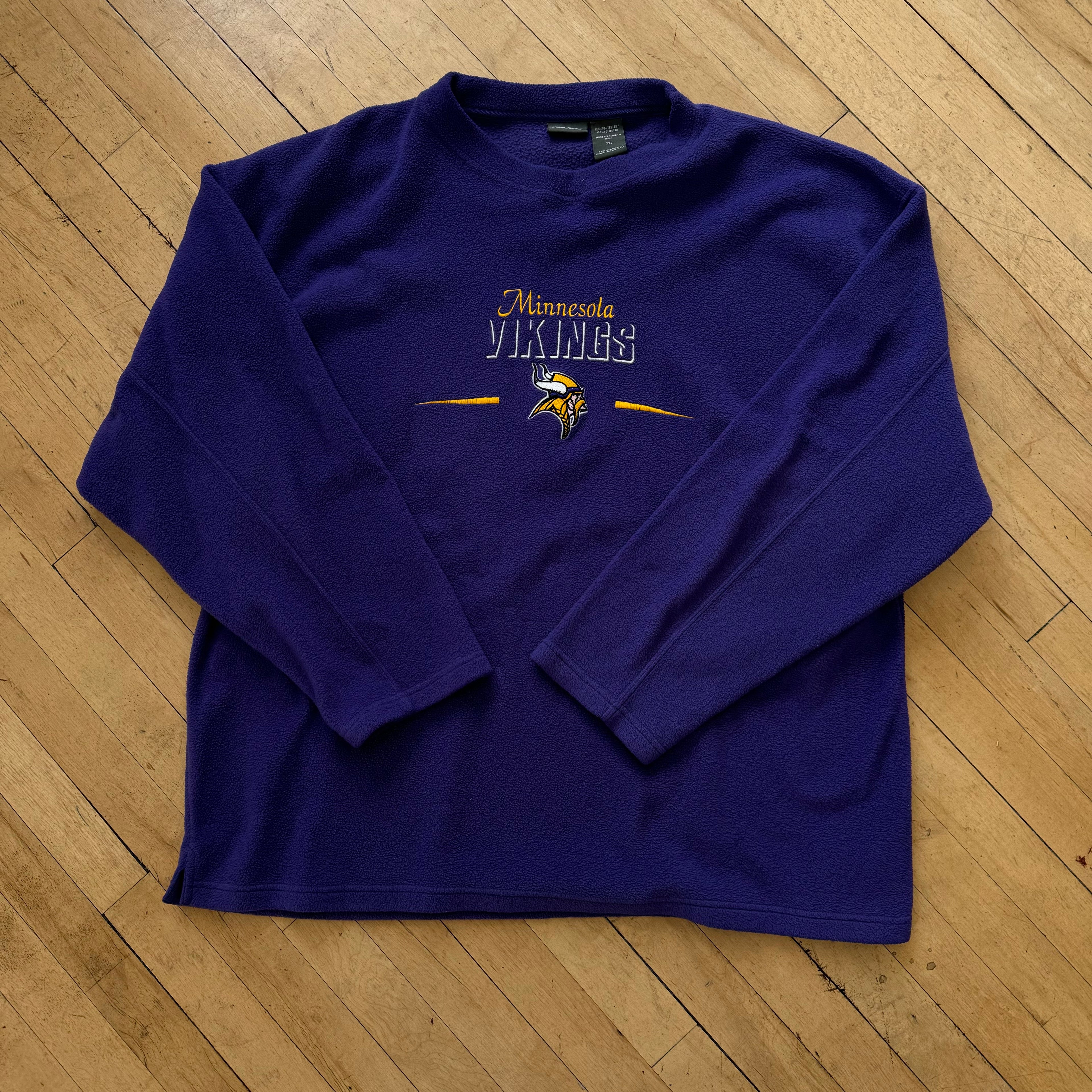 Vintage Fleece Vikings Crewneck Sz XXL