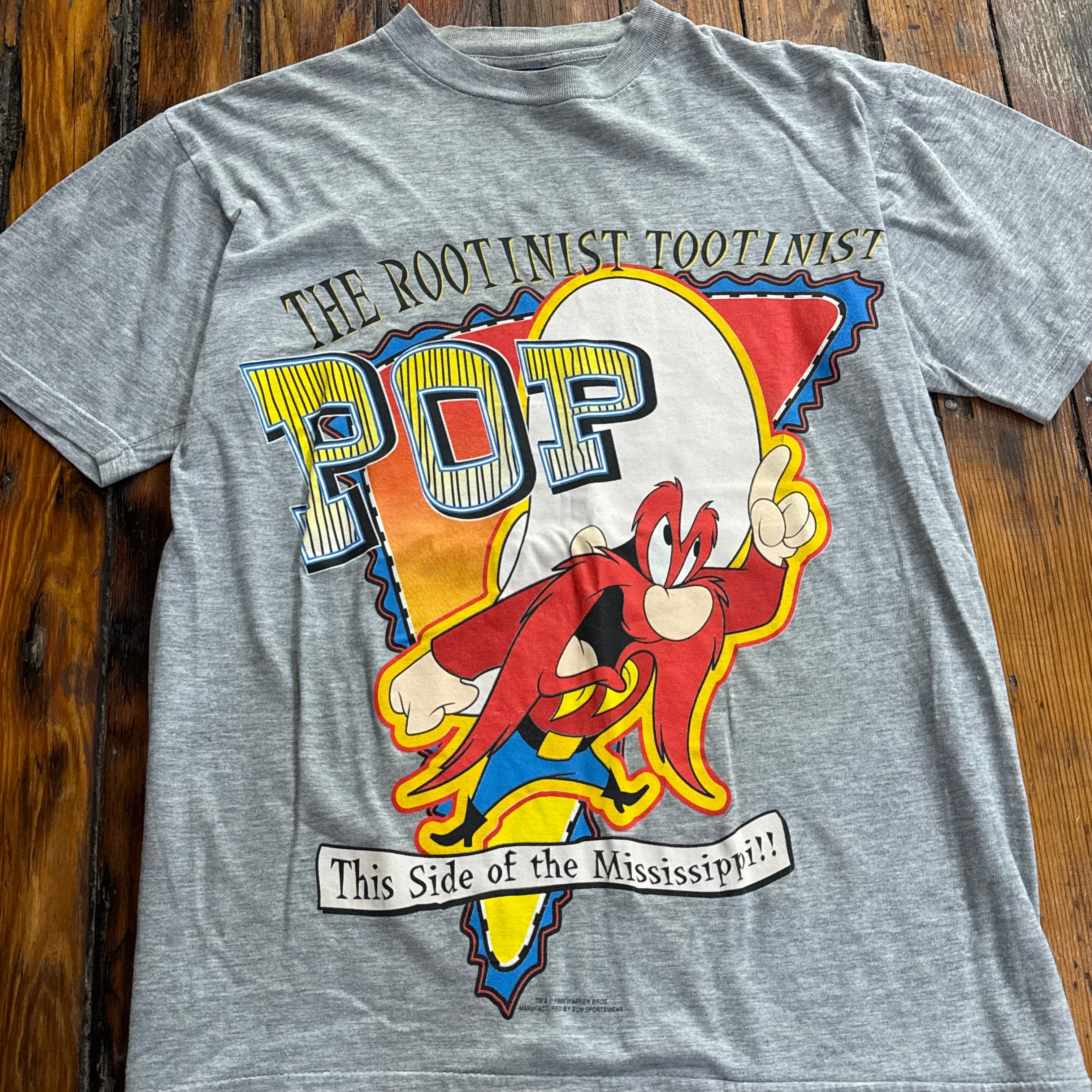 Vintage Yosemite Sam Mississippi T-shirt Sz M