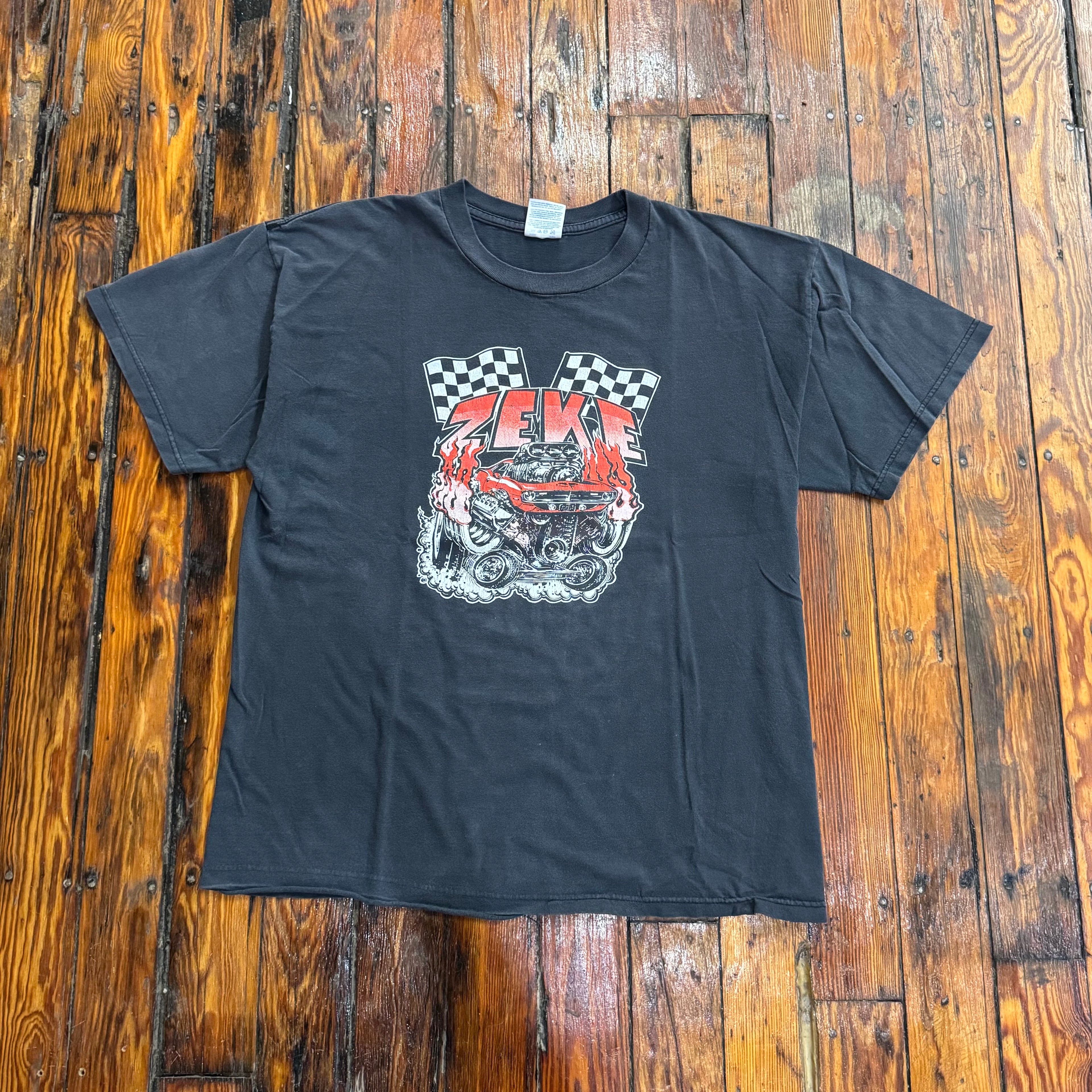 Vintage Zeke Super Sound Racing Tour T-shirt Sz XL