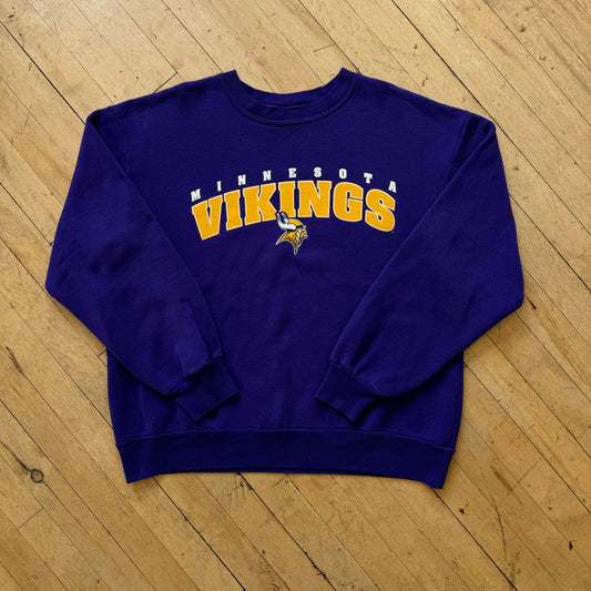 Vintage Minnesota Vikings CrewNeck Sz L