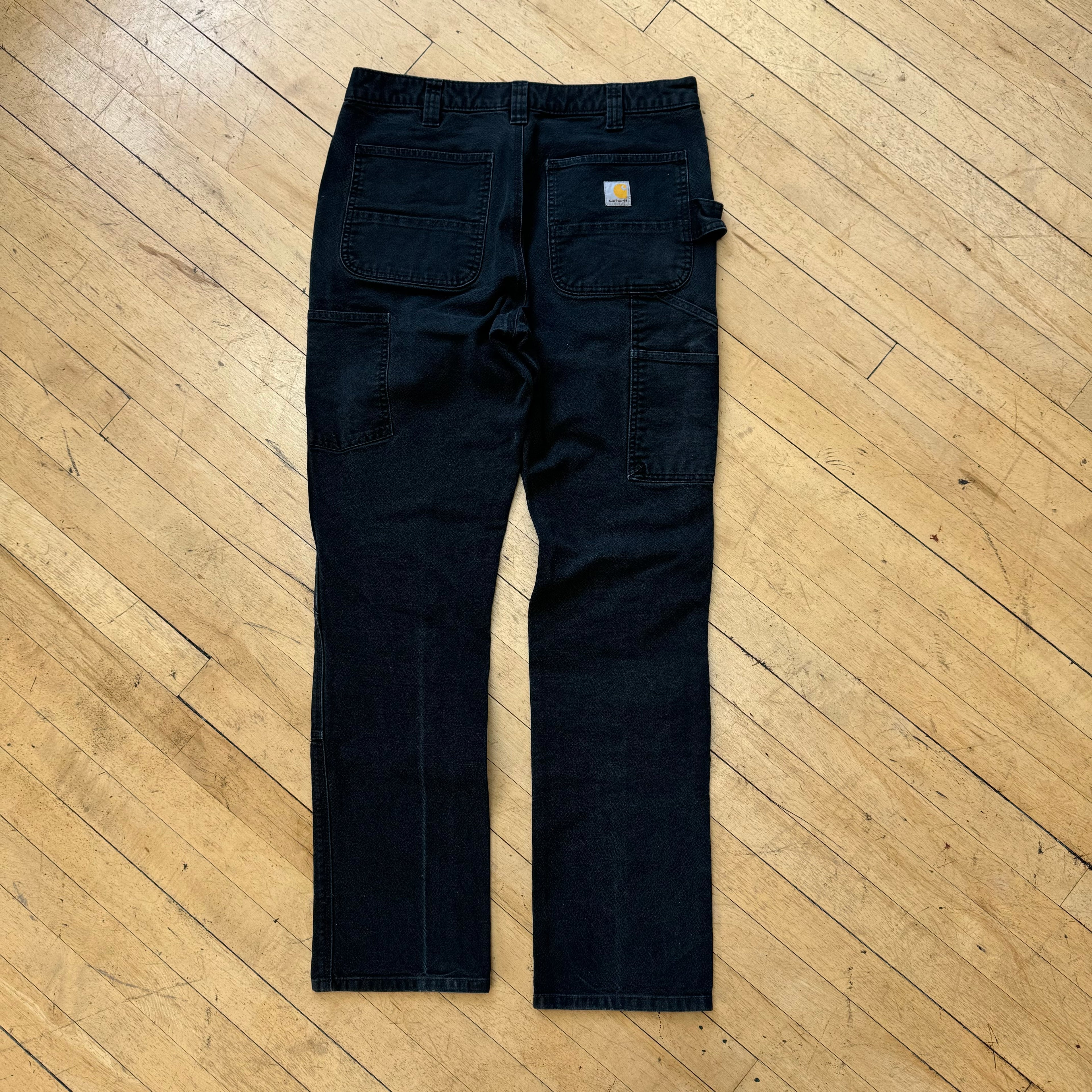 2000s Carhartt Double Knee Straight fit Denim Jeans Sz 34x34