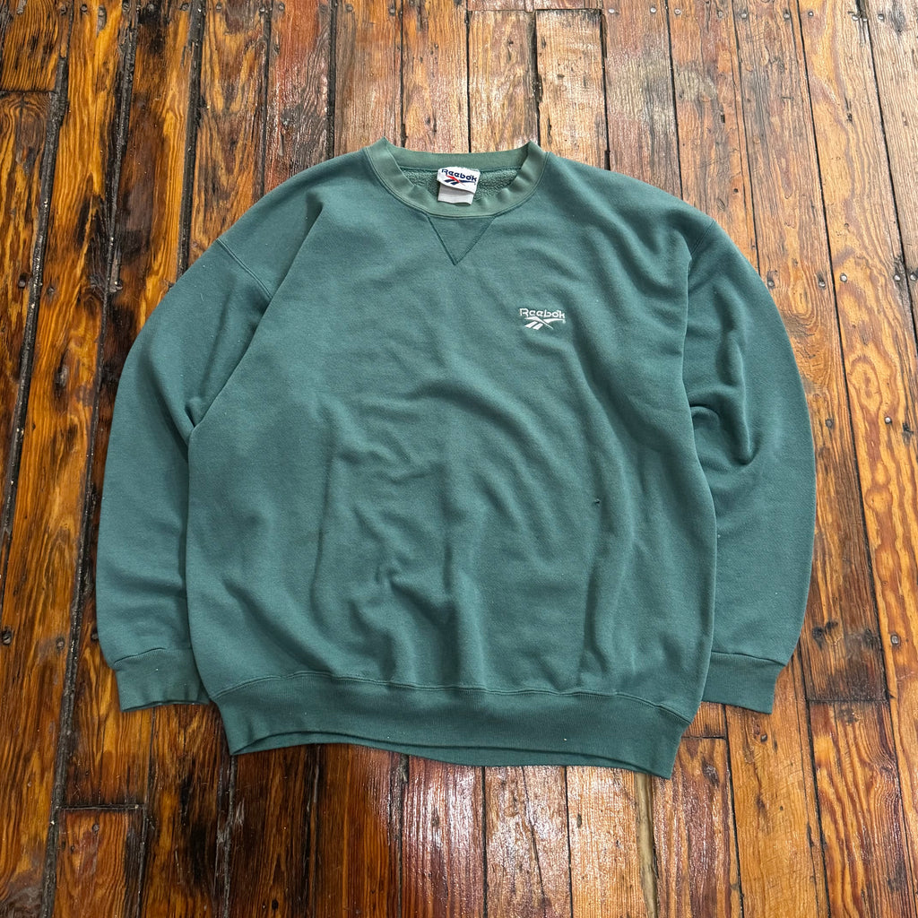 Vintage Faded Reebok Crewneck Sz L