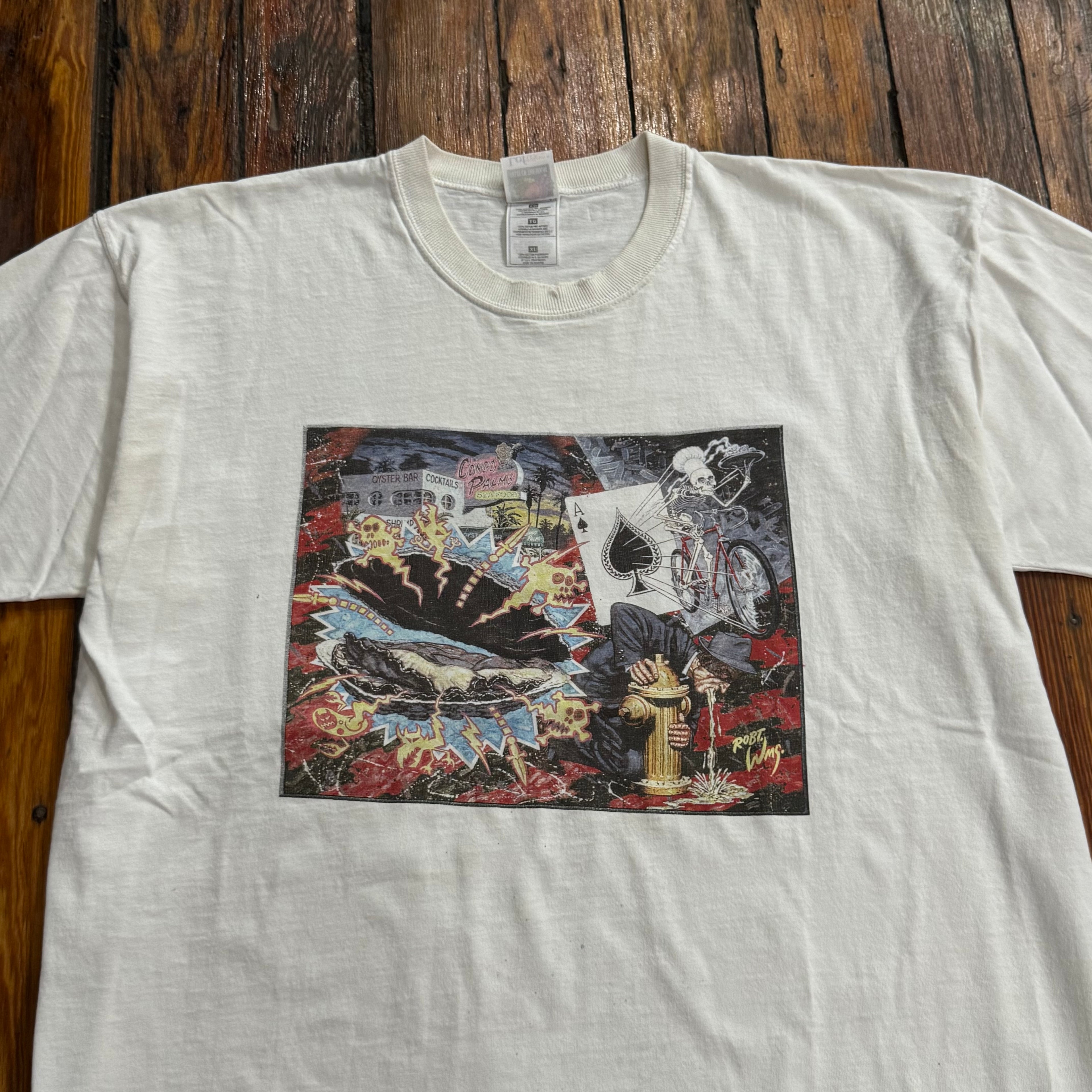Vintage Robt. Willam’s Oyster Bar T-shirt Sz XL