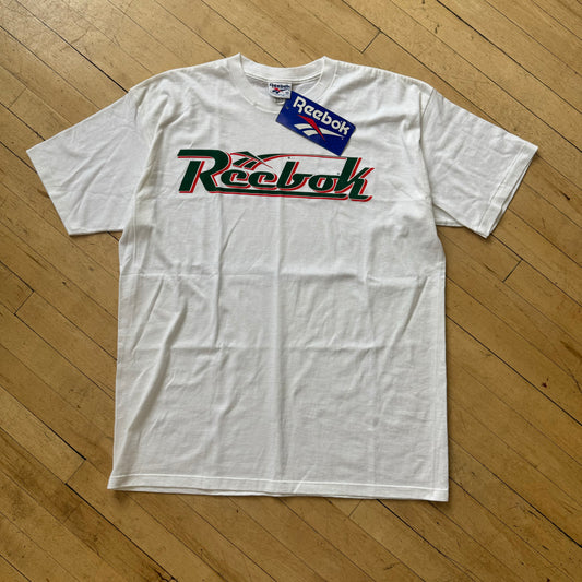 Vintage Reebok SpellOut T-shirt NWT Sz XL
