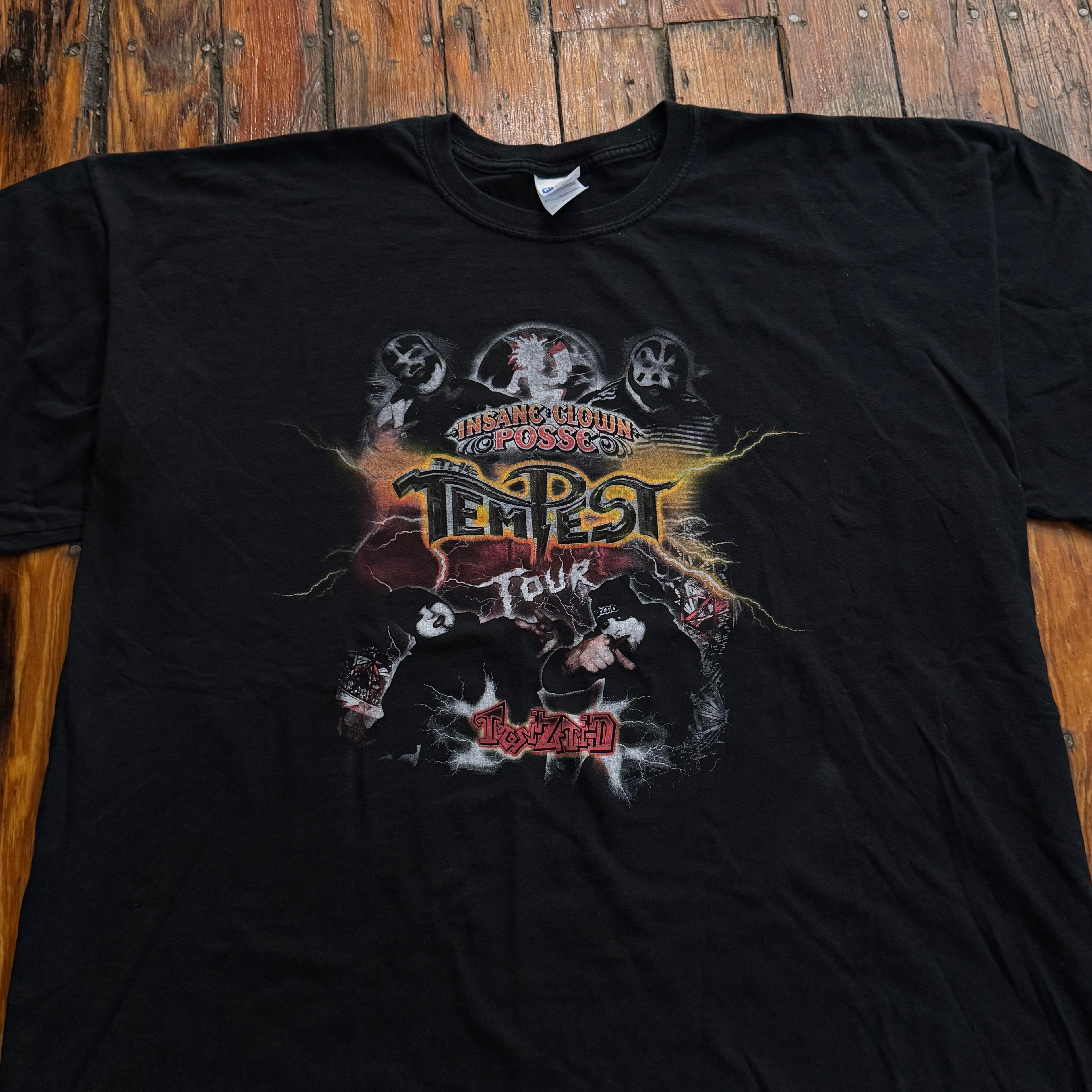 Vintage ICP Tempest Tour T-shirt Sz XXL