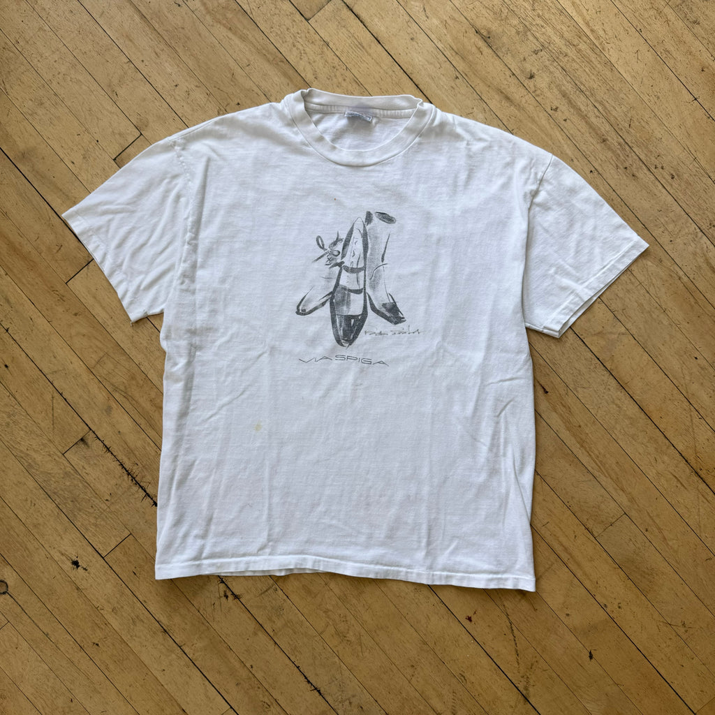 Vintage Viaspiga A Shoe is Born T-shirt Sz XL