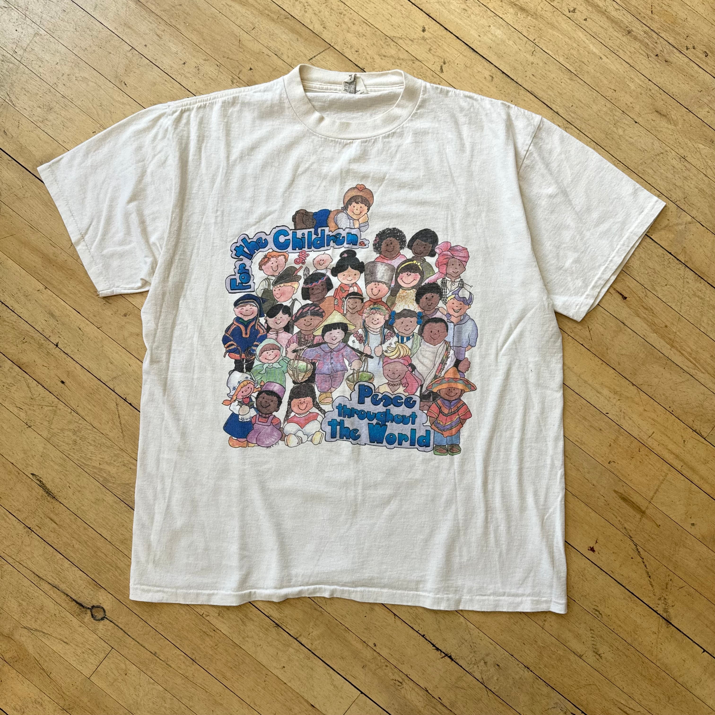 Vintage For the Children T-shirt Sz XL