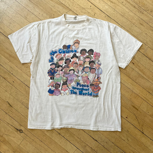 Vintage For the Children T-shirt Sz XL