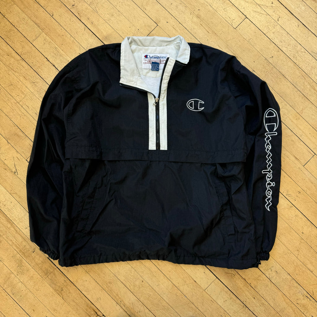 Vintage Champion Quarter Zip Jacket Sz XXL