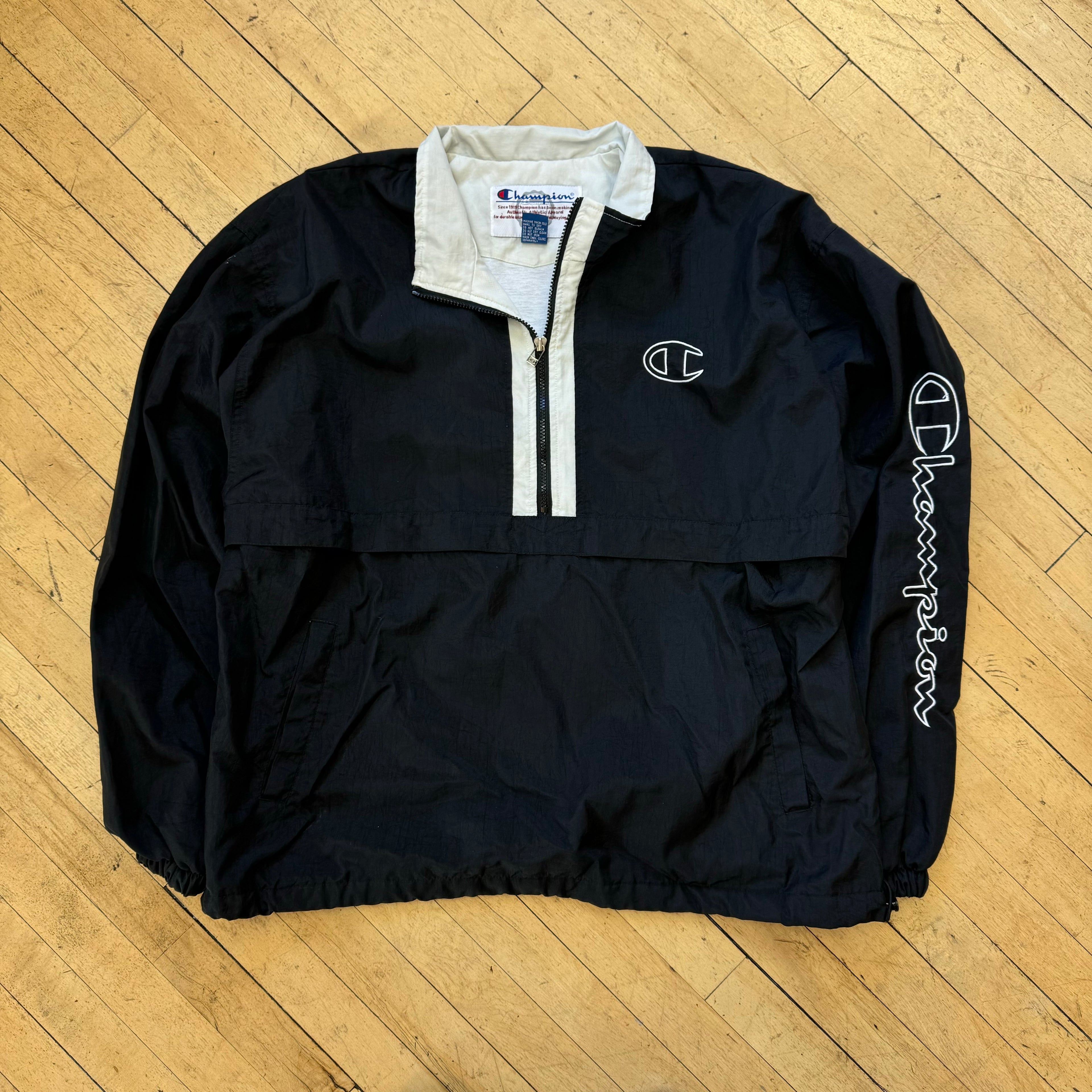 Vintage Champion Quarter Zip Jacket Sz XXL