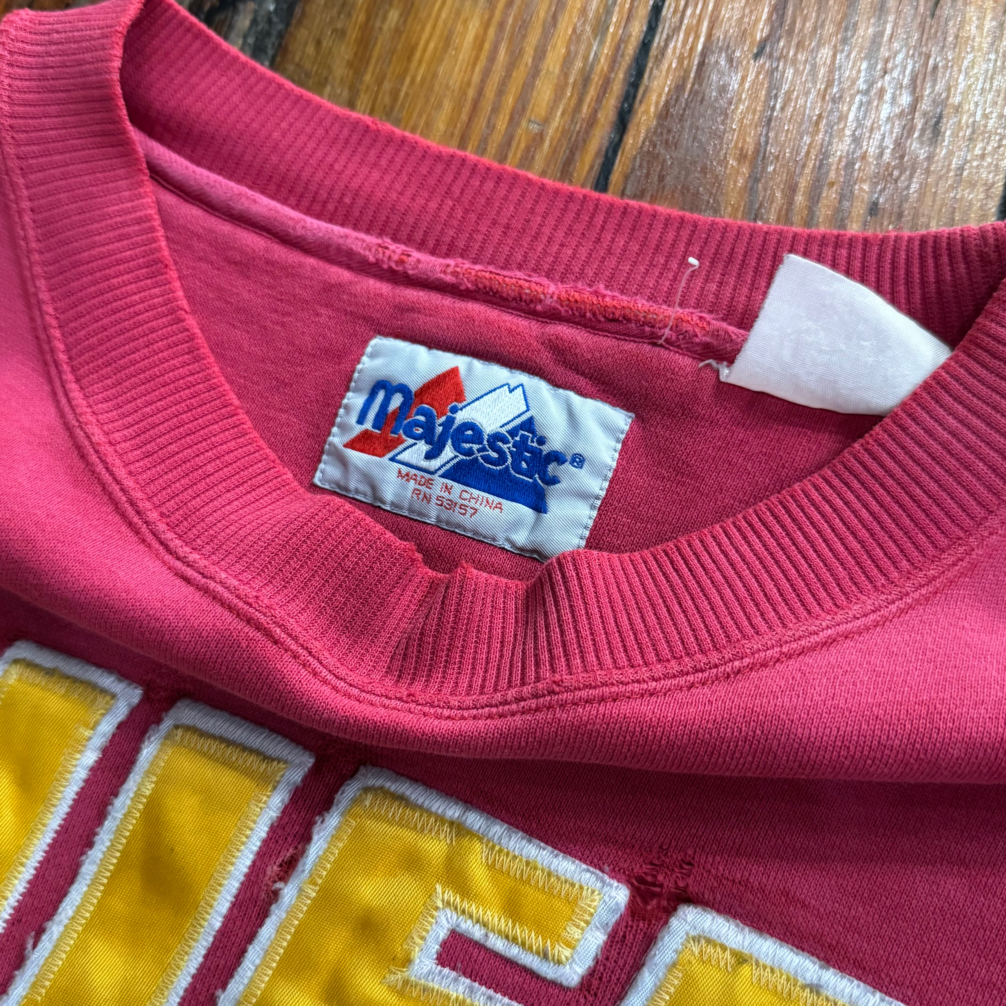 Vintage Kansas City Chiefs CrewNeck Sz XL