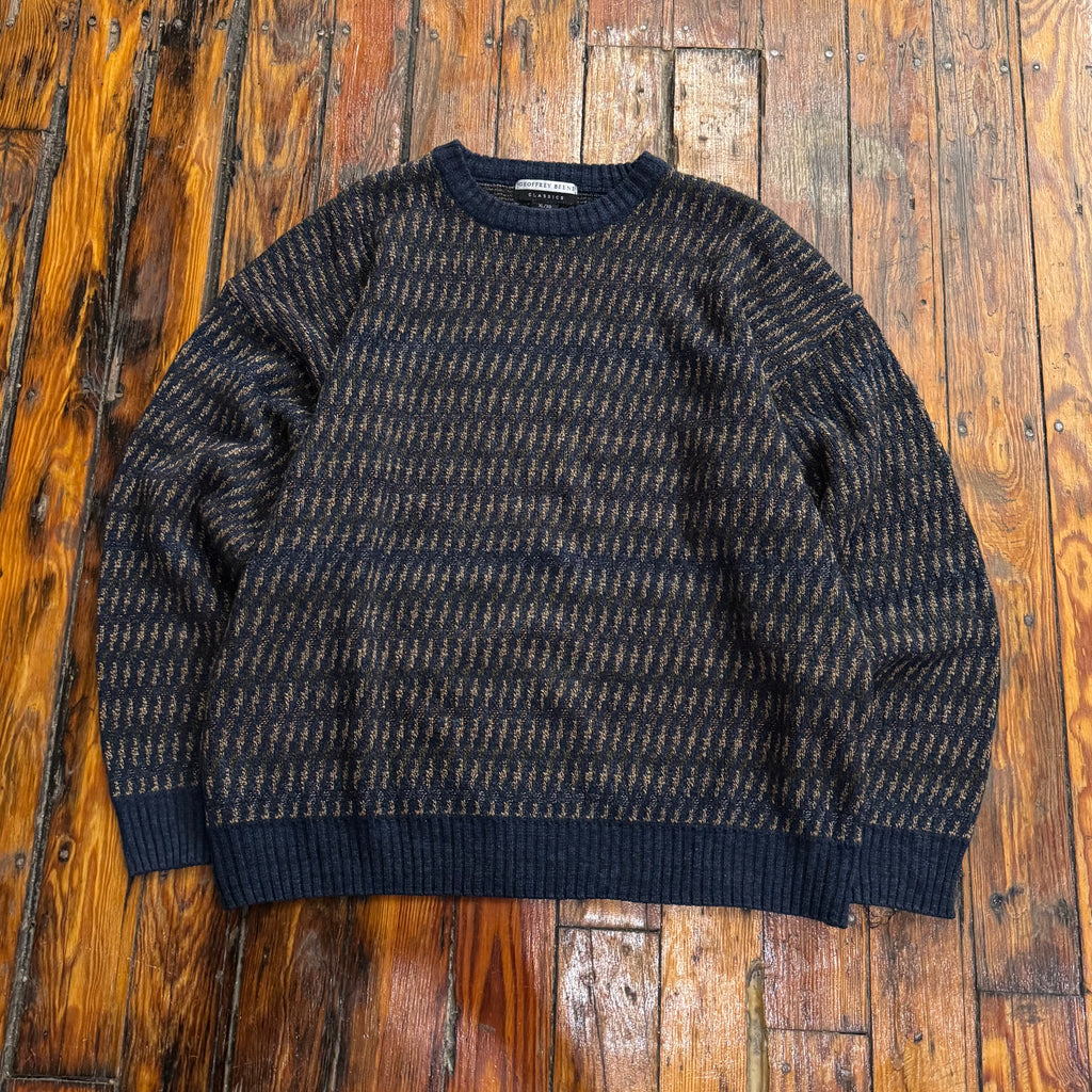 Vintage Geoffrey Beene Knit Sweater Sz XL