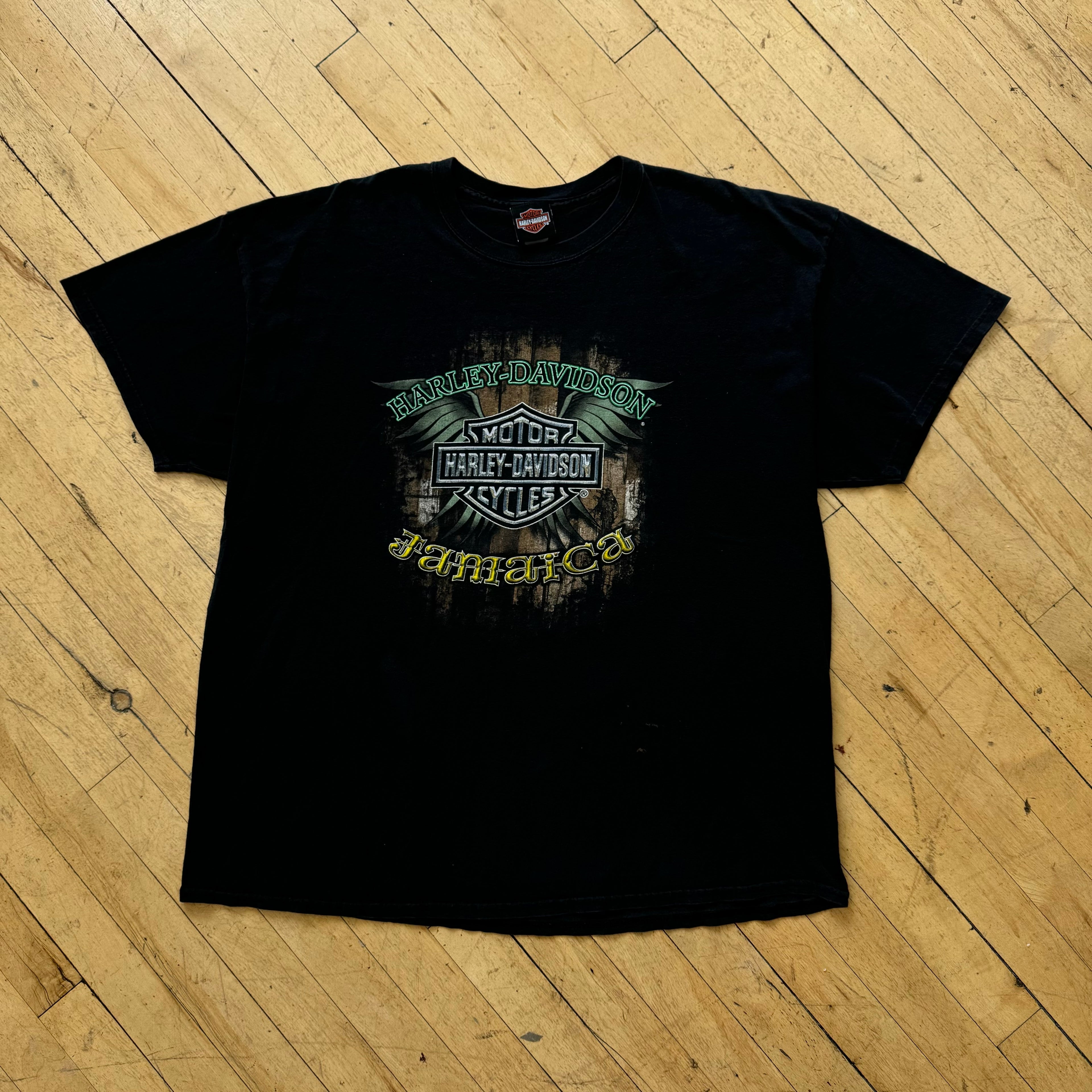 Vintage Harley Davidson Jamaica T-shirt Sz XXL