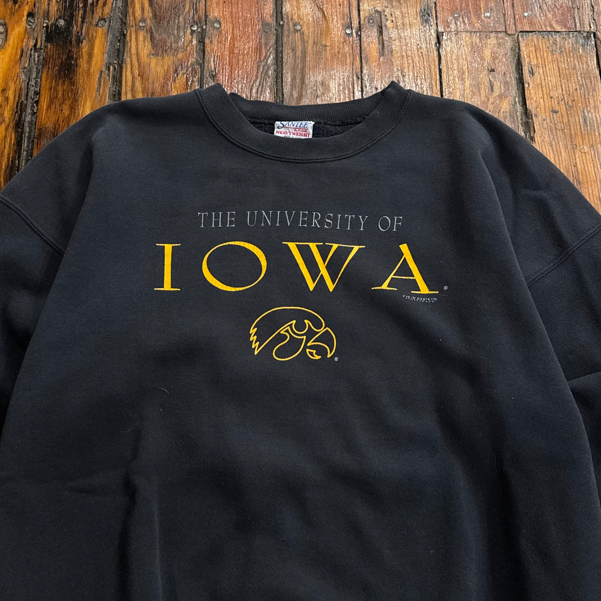 Vintage University of Iowa CrewNeck Sz XL