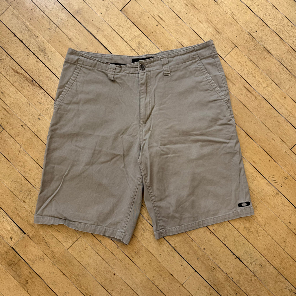 Y2K Oakley Khaki Shorts Sz 36