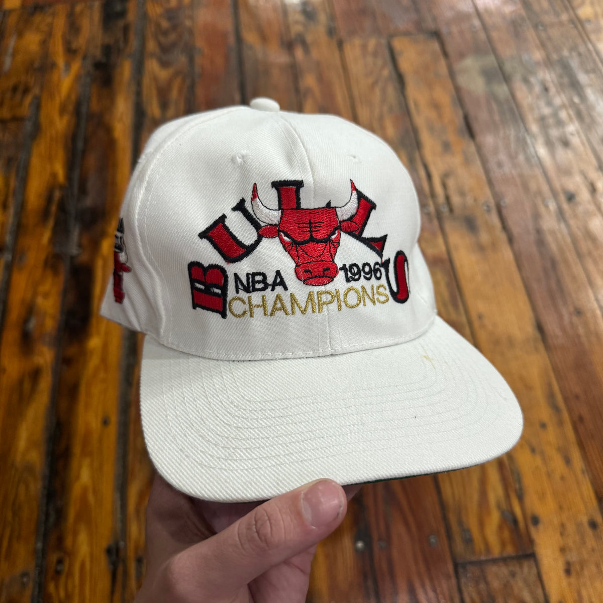 Vintage Chicago Bulls Champions SnapBack Hat