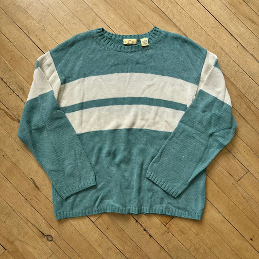 Vintage Limited American Striped Sweater Sz XL