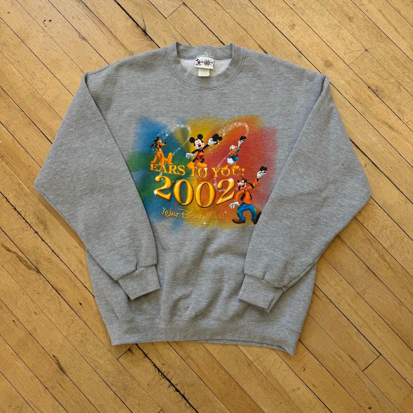 Vintage Disney World CrewNeck Sz L