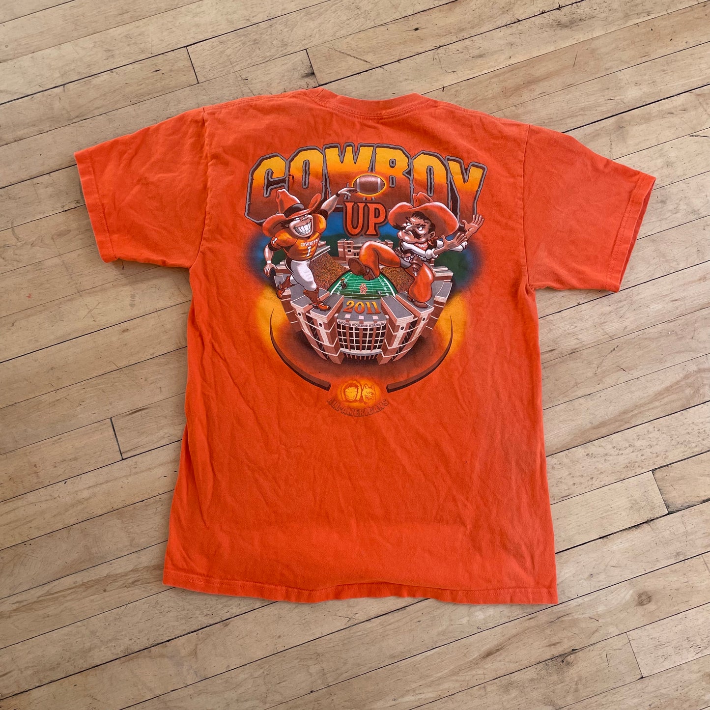 2011 OSU Cowboy up T-shirt Sz S