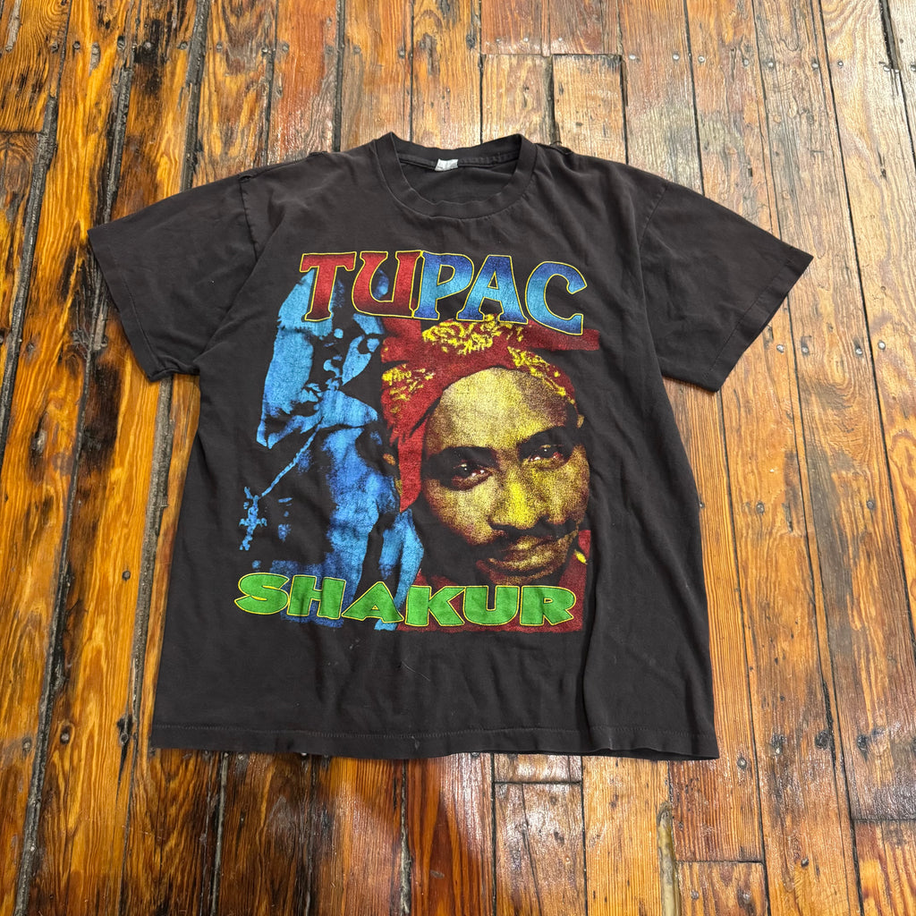 Vintage Tupac Shakur Rap T-shirt Sz L