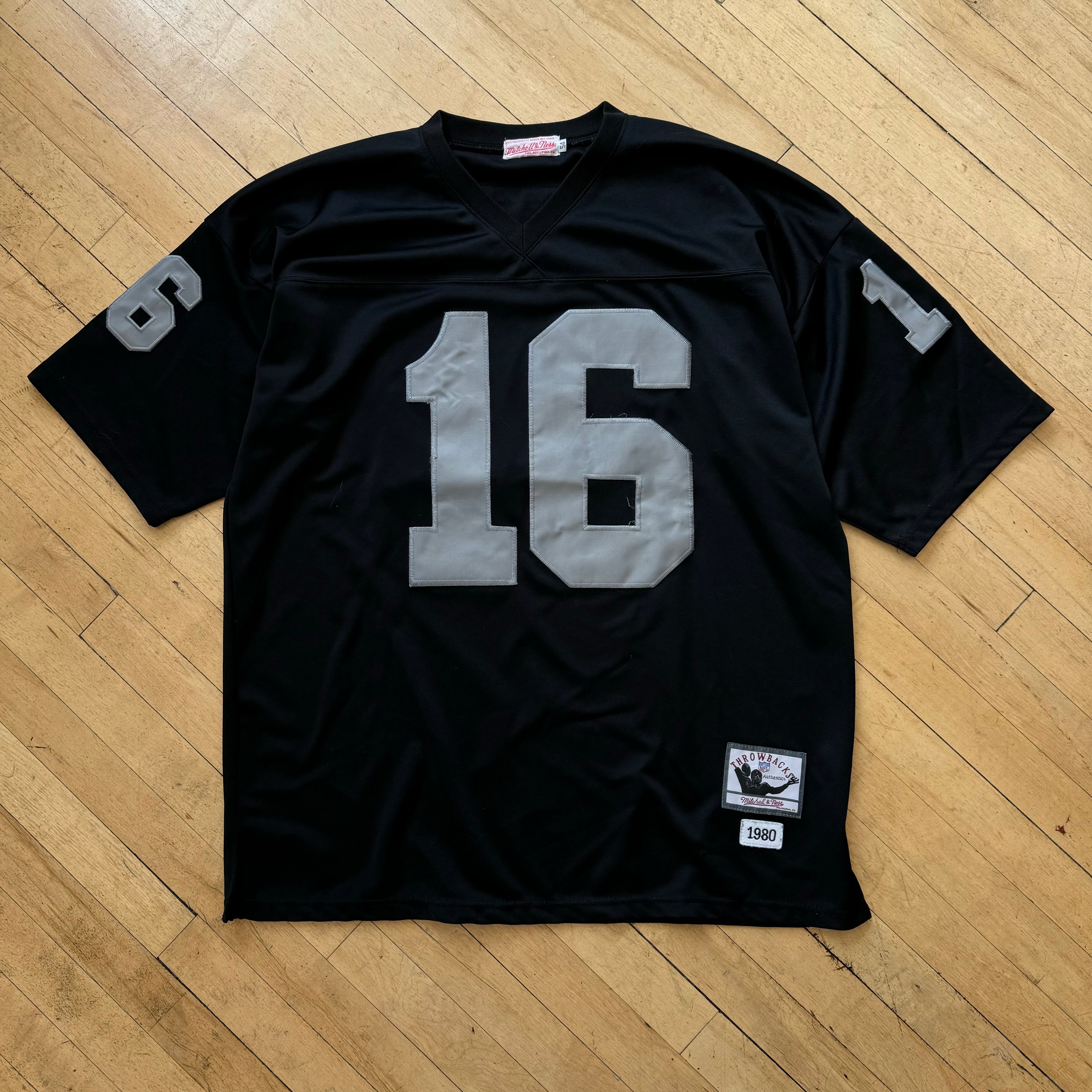 Mitchell & Ness Throwback Raiders “Plunkett” Jersey Sz XXL