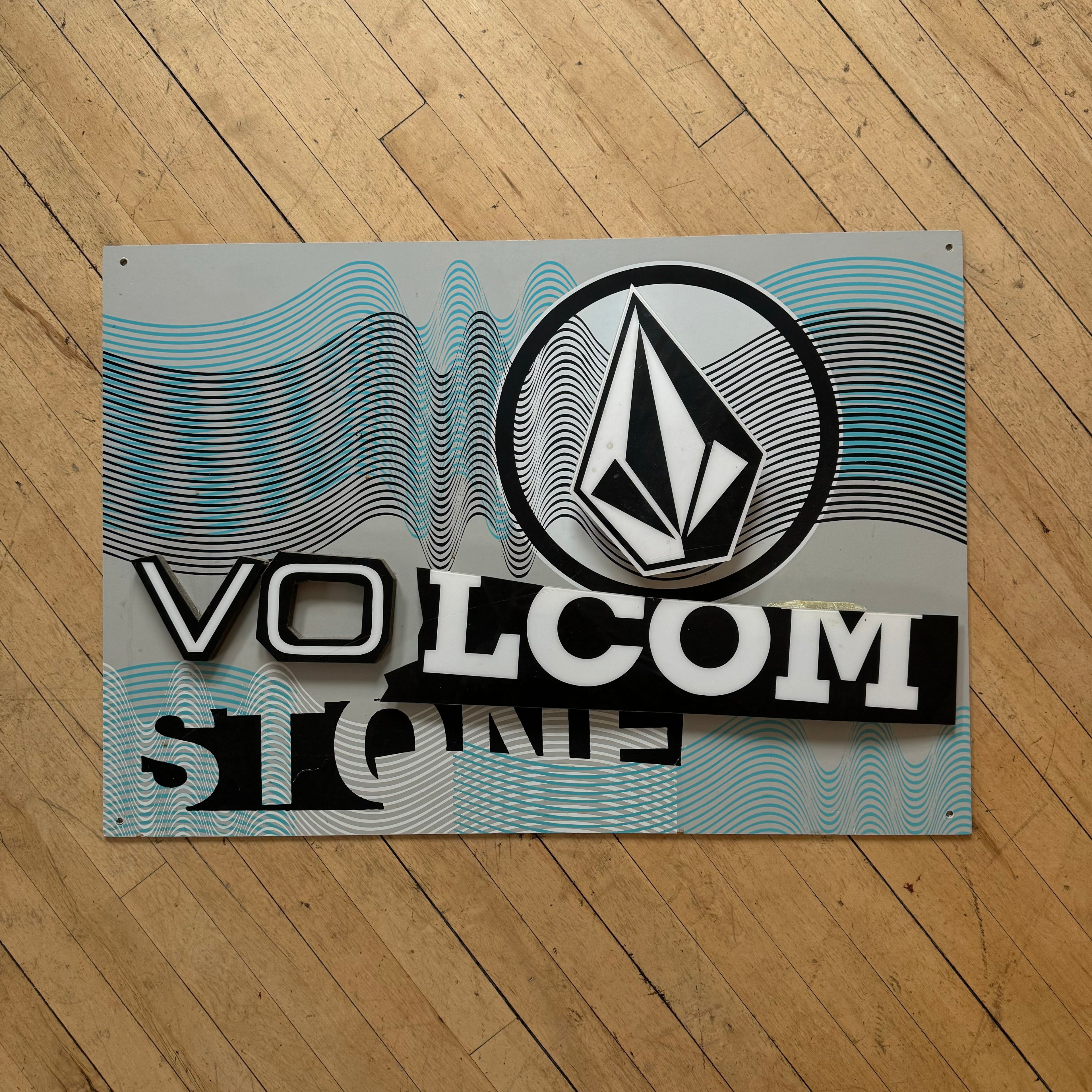 Original Volcom Stone Store Display Promo