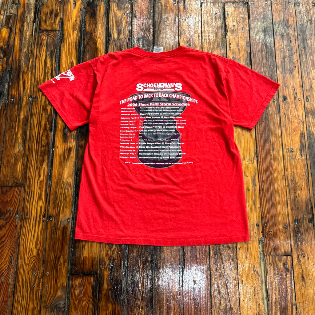 00s Sioux Falls Storm T-shirt Sz L